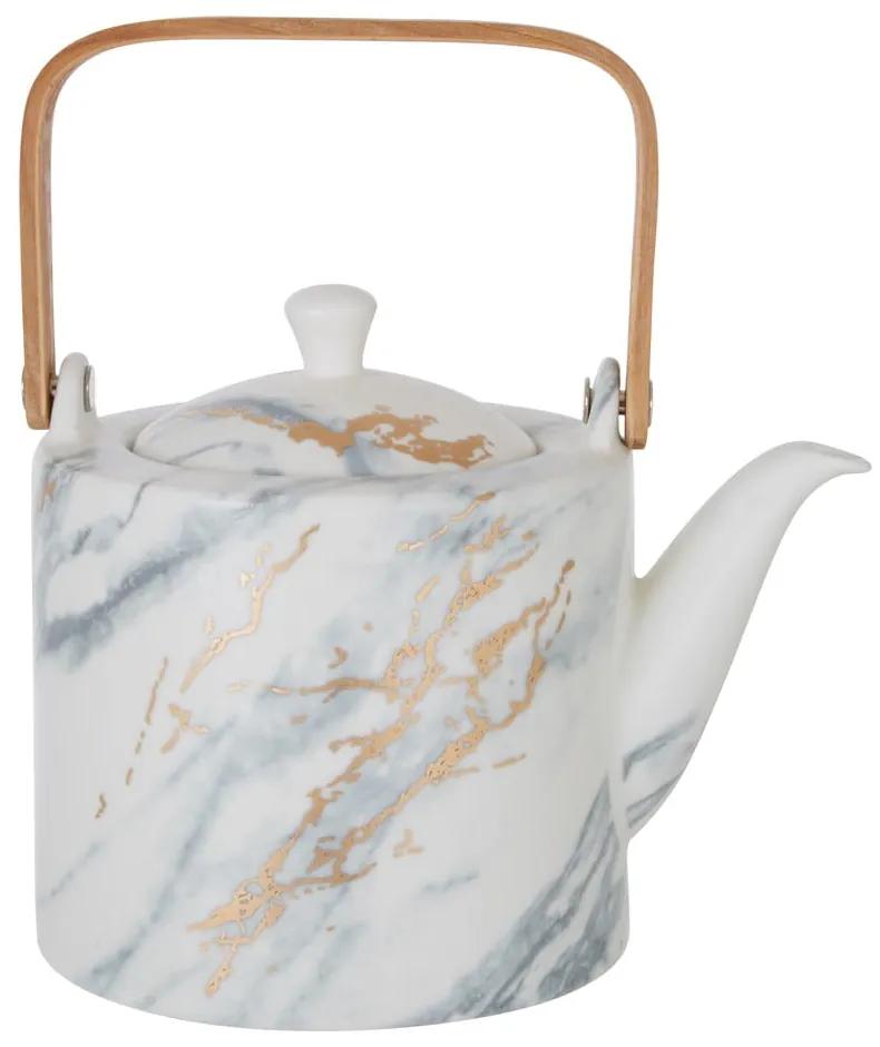 Biela porcelánová kanvica na čaj 800 ml Luxe – Premier Housewares