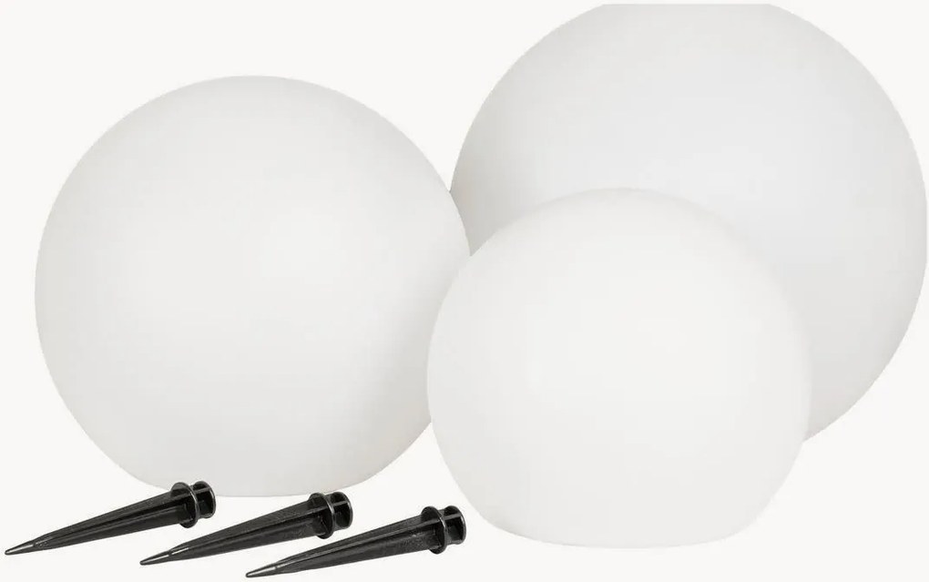 Solárne záhradné LED svietidlá Lifon, 3 ks