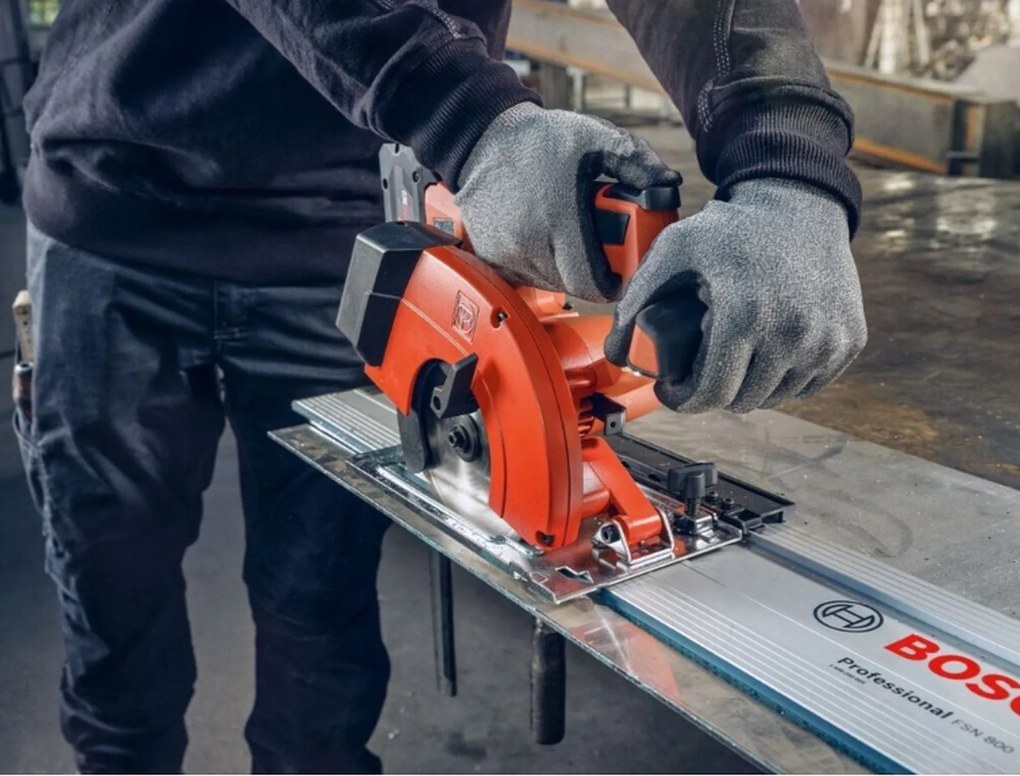 FEIN F-IRON Cut 57 AS Set Kompaktná aku ručná kotúčová píla na kov (18V/2x8,0Ah) 71360462