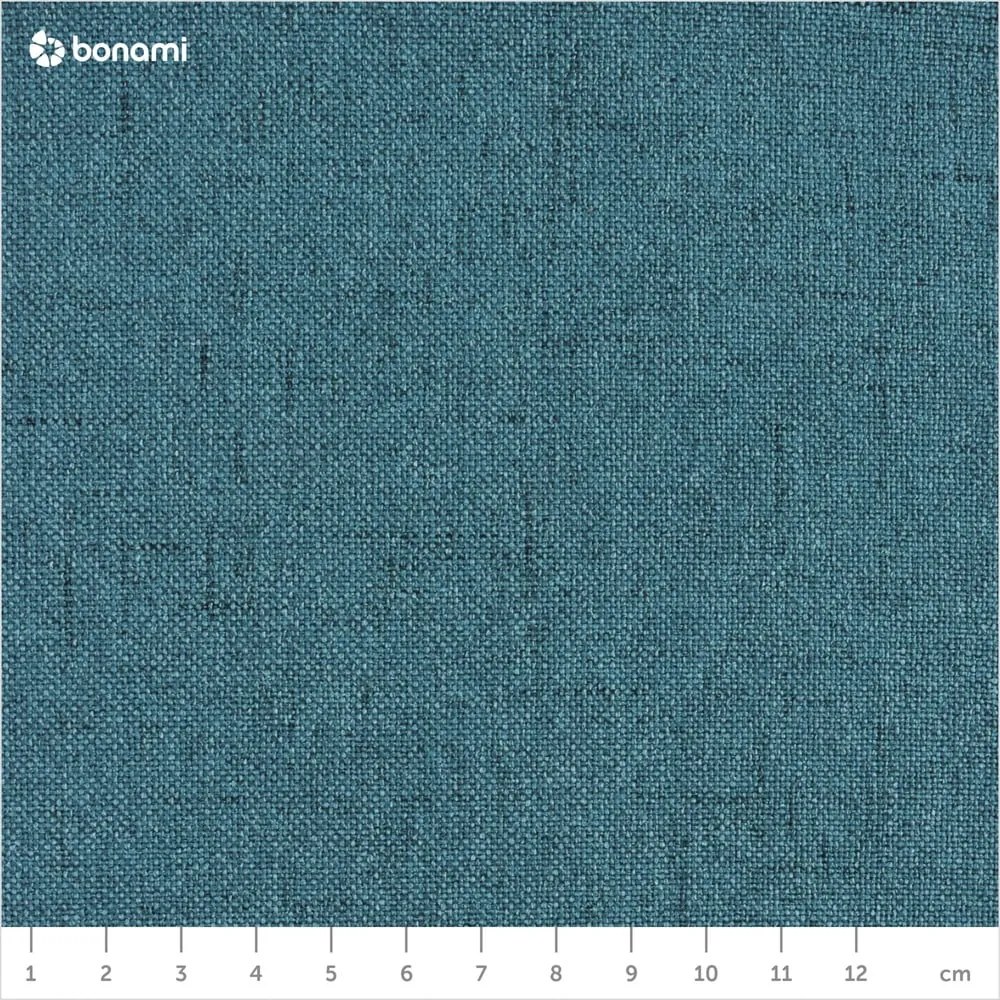 Tyrkysovomodrá rozkladacia pohovka do "U" Miuform Charming Charlie, ľavý roh