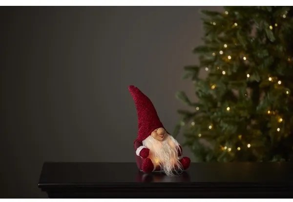 Eglo 411471 - LED Vianočná dekorácia JOYLIGHT 4xLED/0,06W/3xAA červená