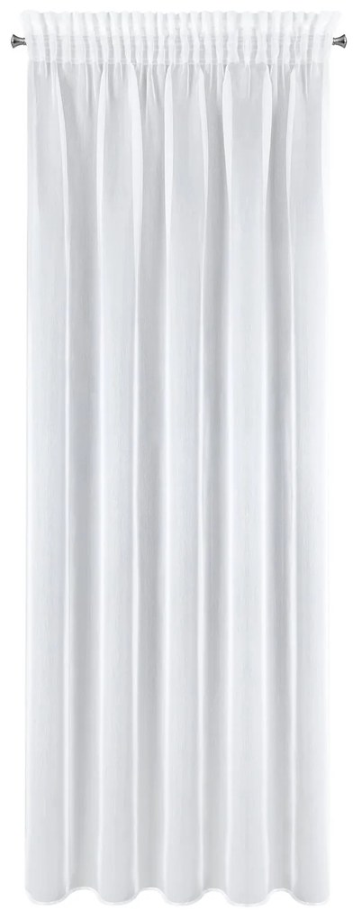 ZÁCLONA NA PÁSKE MIREA 140X270 CM BIELA