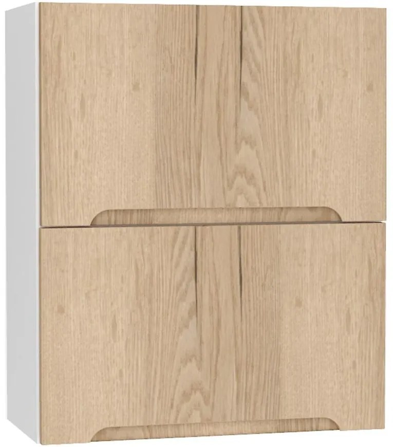 Skrinka do kuchyne Zoya W60grf/2 Dub Halifax/Biely