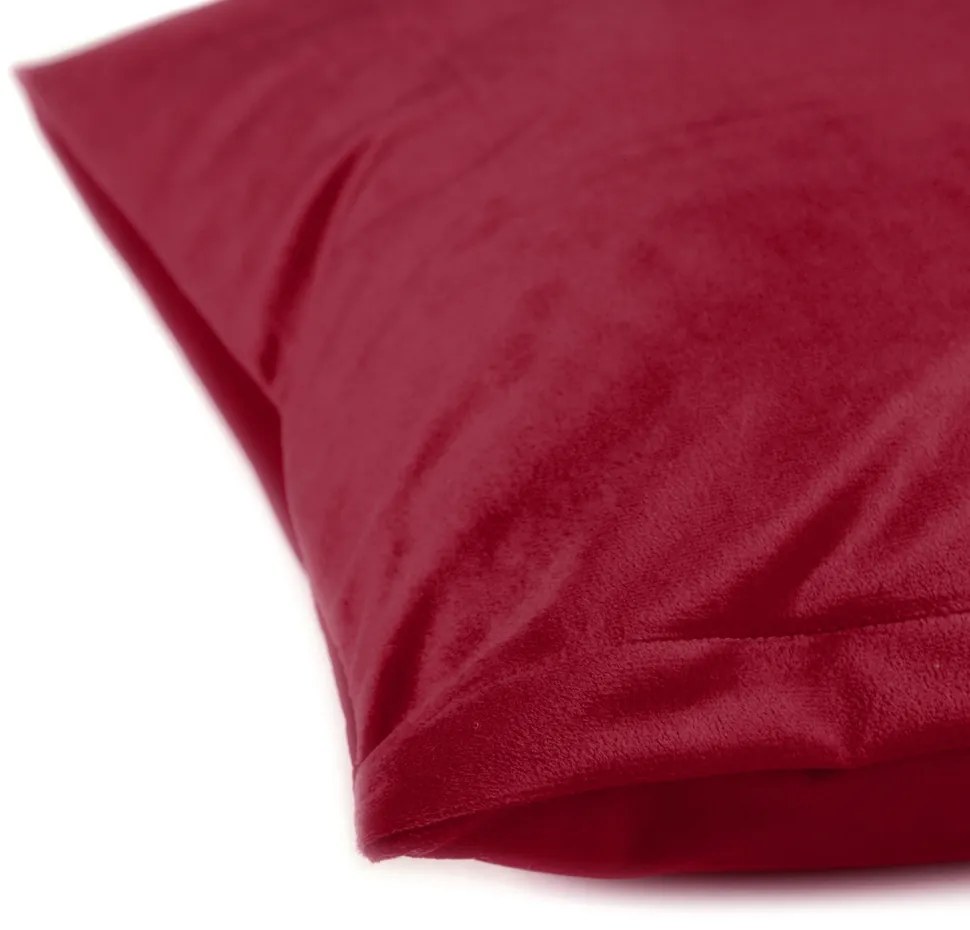 Biante Zamatová obliečka na vankúš Velvet Prémium SVP-007 Malinovo červená 60 x 60 cm