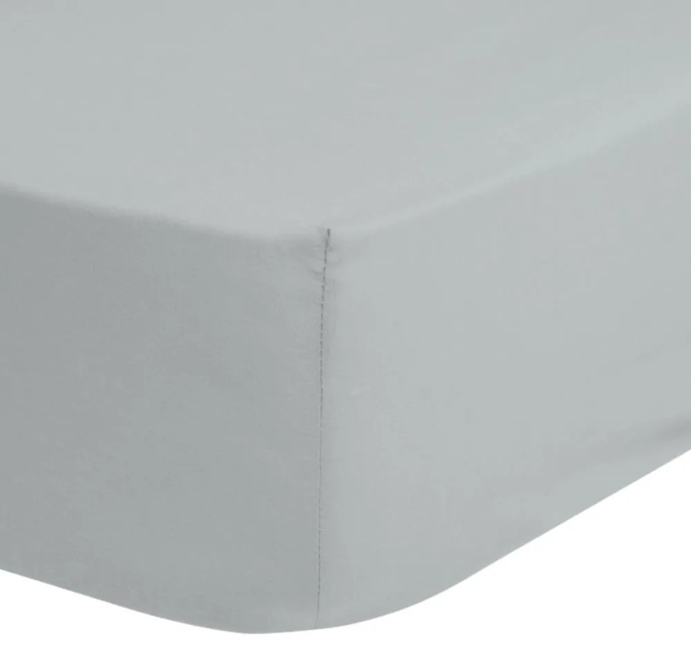 Sivá bavlnená elastická plachta Good Morning, 90 x 200 cm