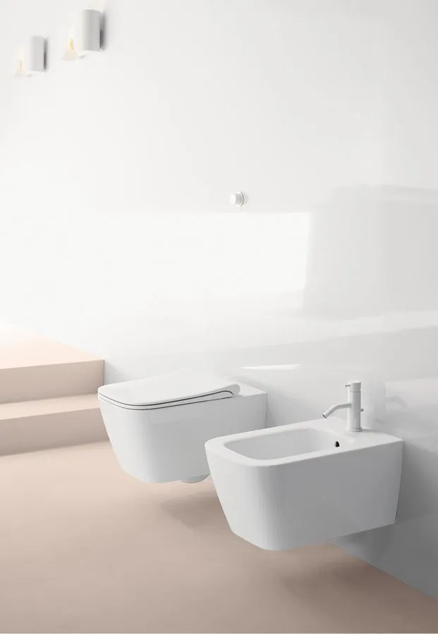 GSI GSI, NUBES bidet závesný 55x35 cm, ExtraGlaze, 9665111
