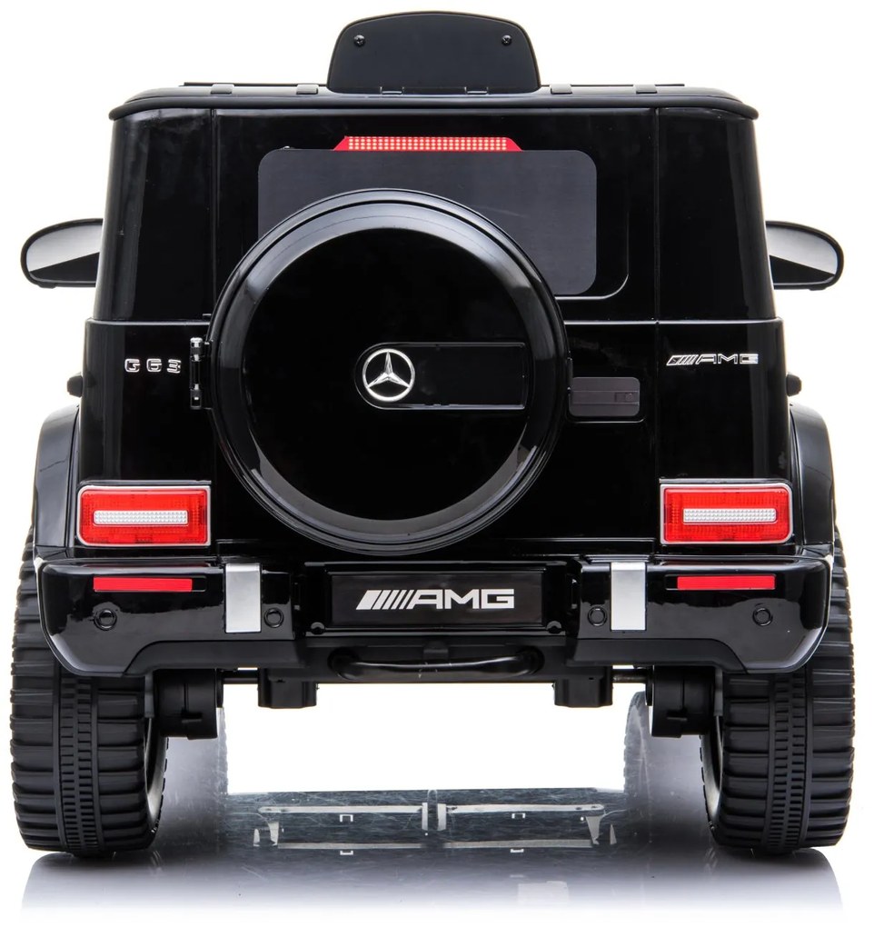 Detské elektrické autíčko na diaľkové ovládanie BestBerg BBCC-60B - Mercedes-Benz AMG G63 / od 3 rokov / nosnosť 25 kg / čierna