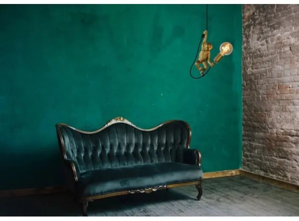 Lucide 10402/01/30 - Luster na lanku EXTRAVAGANZA CHIMP 1xE27/60W/230V