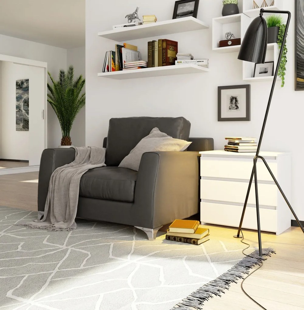 Komoda CL3 60 cm biela