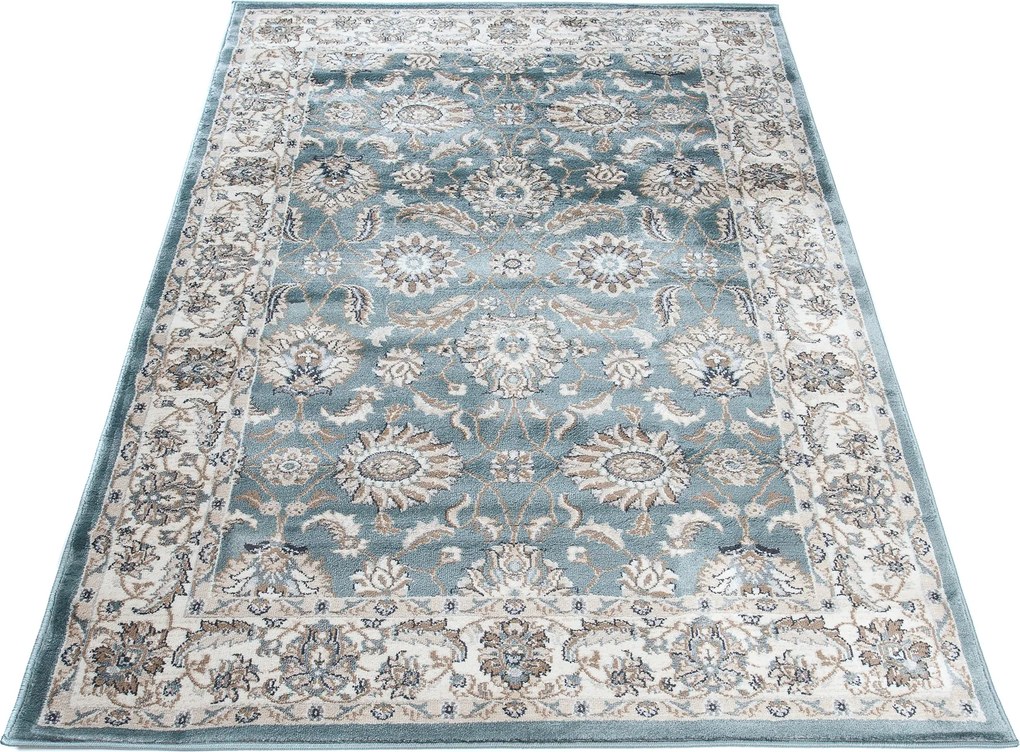 TA Koberec T598A MODRÁ DUBAJSKÁ CHU Rozmer: 160x220 cm