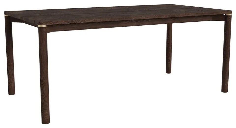 Hnedý rozkladací jedálenský stôl 95x180 cm Arun – Unique Furniture