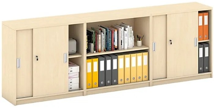 Zostava skríň MIRELLI, Typ II - breza