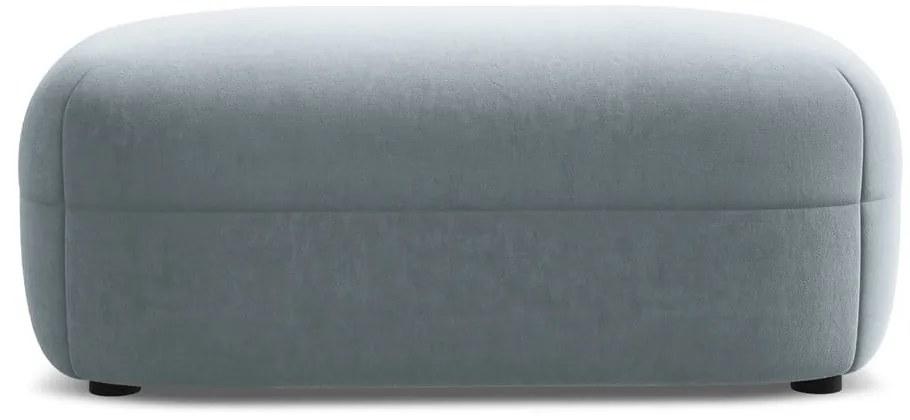 Svetlomodrá zamatová podnožka Moana – Makamii