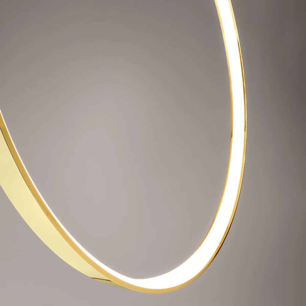 Závesné LED svietidlo Rio 78, 1x LED 50w, 3000k, g
