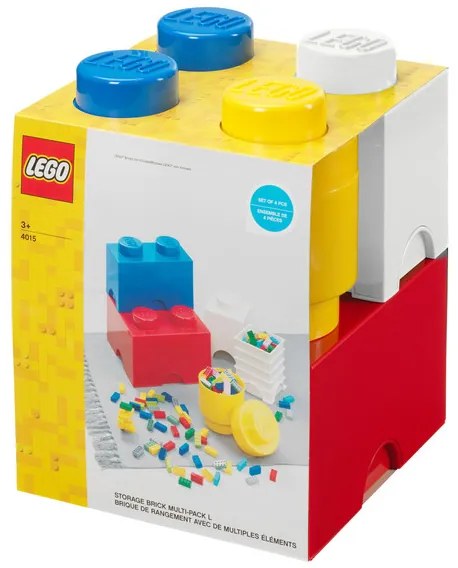 LEGO Úložný box, 4-dielna súprava (Classic)  (100371850)