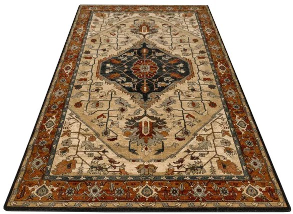 Koberec Polonia Serapi Ornament svetlý rubín