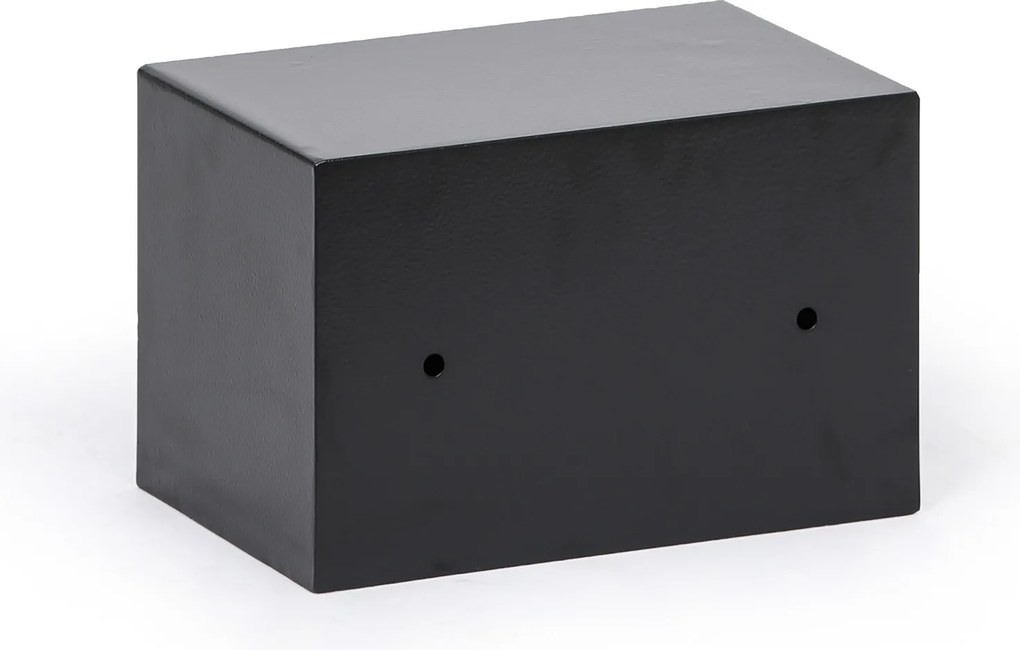 Nábytkový sejf s elektronickým zámkom a čítačkou odtlačkov prstov, 200 x 310 x 200 mm