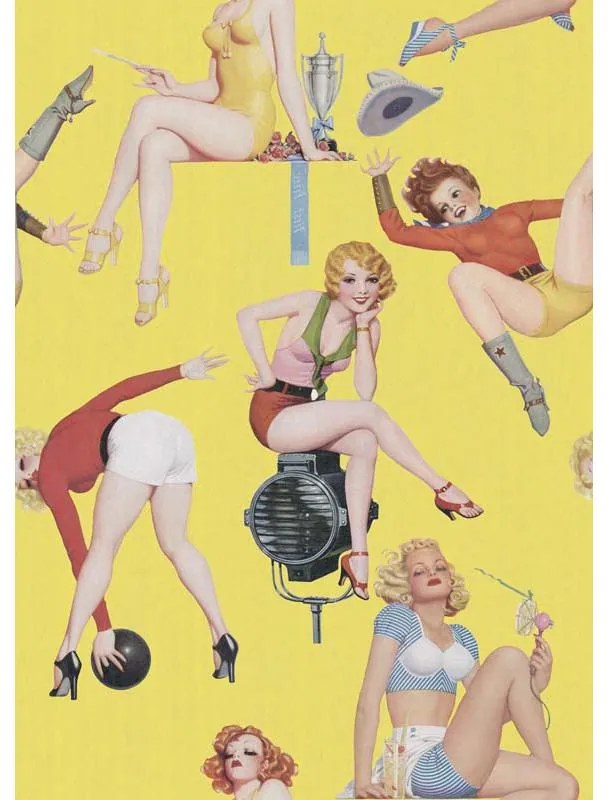 MINDTHEGAP Pin-up Girls I - tapeta