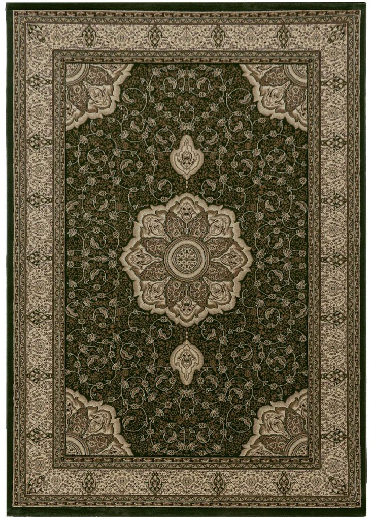 Koberce Breno Kusový koberec KASHMIR 2601 Green, zelená, viacfarebná,160 x 230 cm