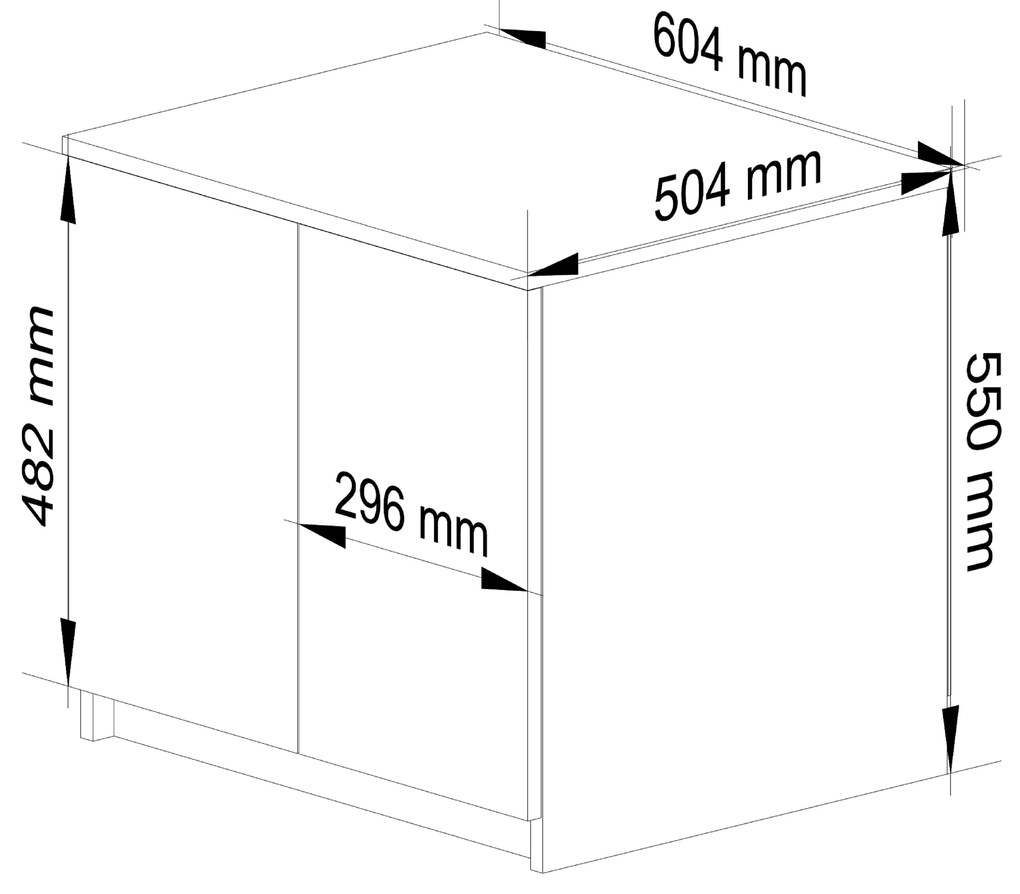 Nadstavba na skriňu Sashka II (wenge + biela). Akcia -14%. Vlastná spoľahlivá doprava až k Vám domov. 1070832