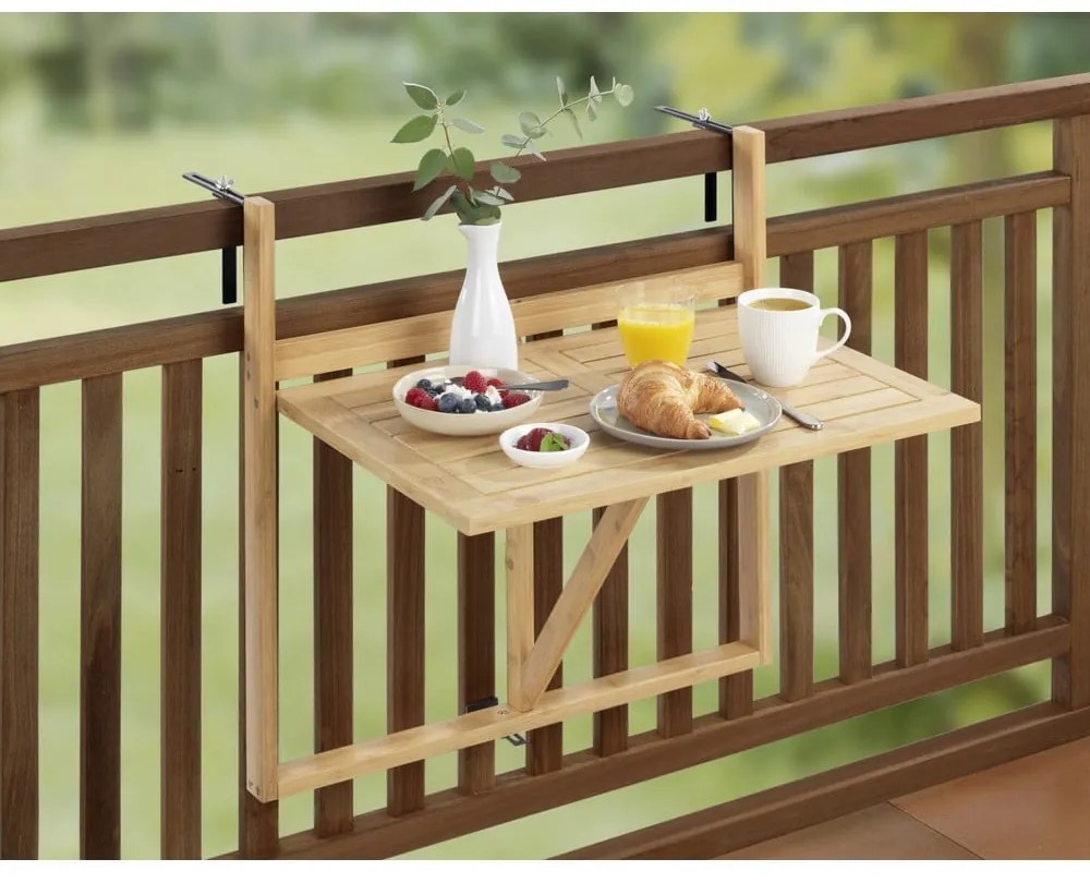 Bambusový záhradný stolík 44x64 cm Waikiki – Wenko