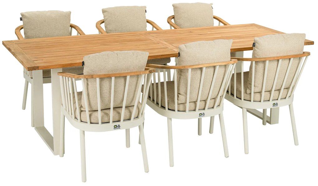Condor jedálenský stôl 240x95 cm krémový
