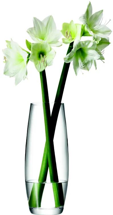 LSA Flower Grand sklenená váza 41cm číra, Handmade