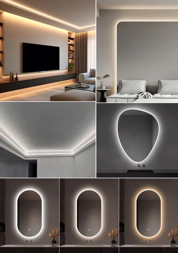 ECOLIGHT COB LED pásik 35W - 24V - 320 - 5M - 3000k - teplá biela + diaľkový ovládač