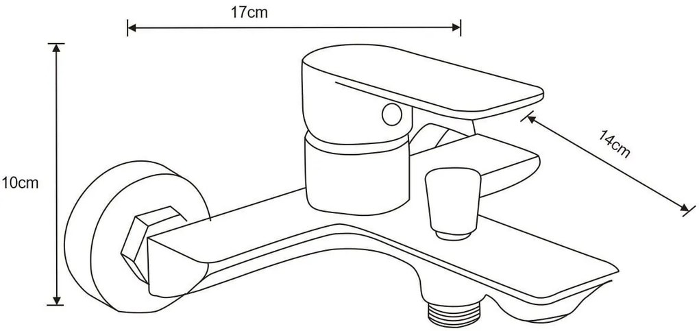 Mexen Alfa DQ40 vaňová sada, čierna, 745703DQ40-70