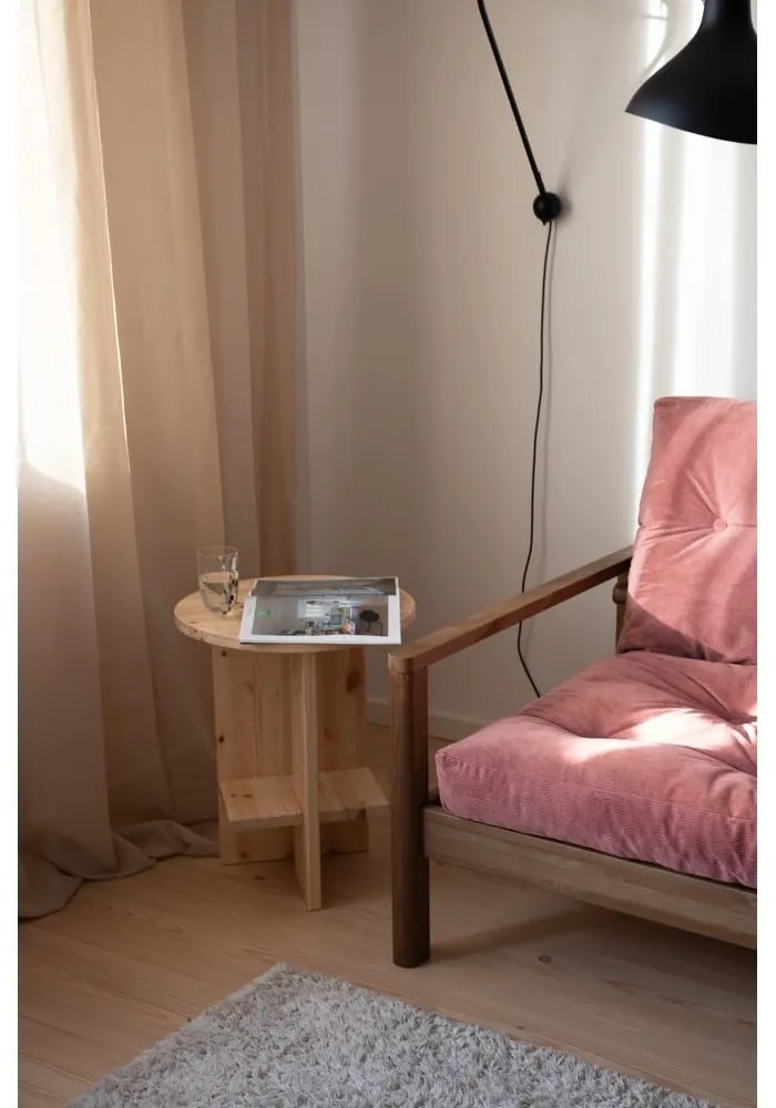 Vínová rozkladacia pohovka 205 cm Knob – Karup Design