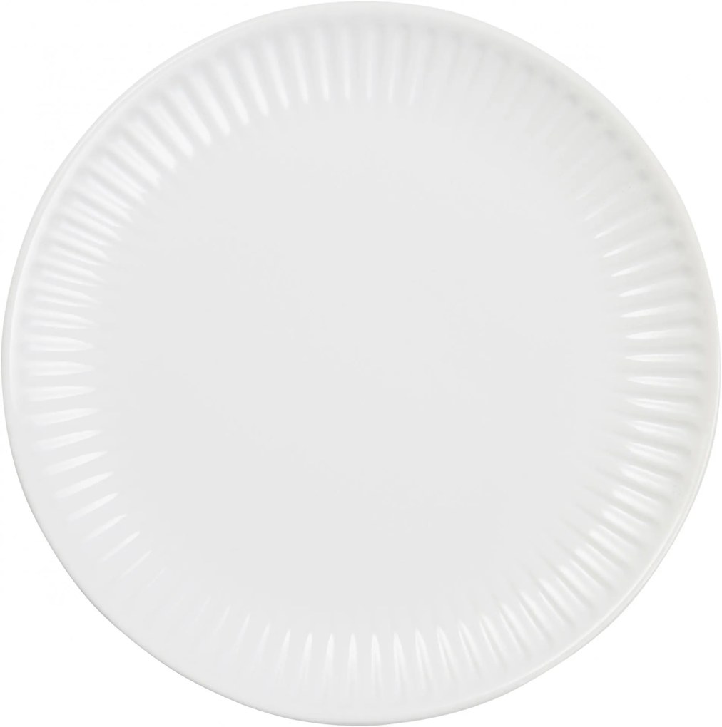 IB LAURSEN Dezertný tanier Mynte Pure White 19,5 cm