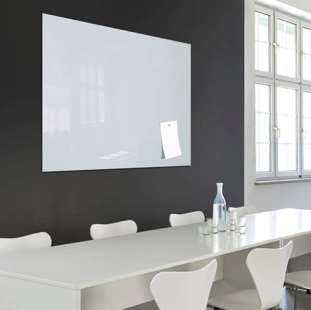 Toptabule.sk  Sklenená magnetická tabuľa biela ULTRAWHITE 120x60 cm