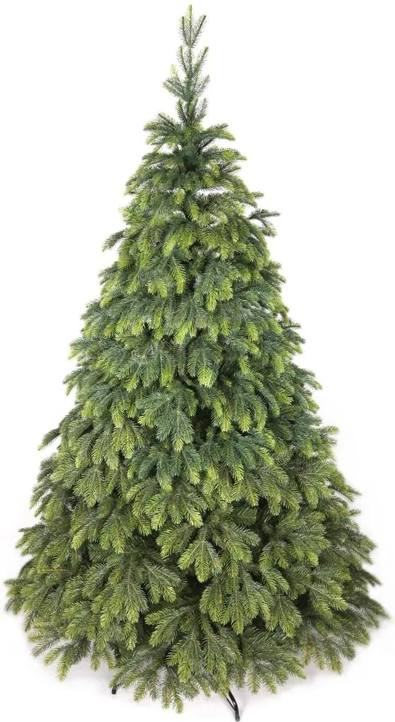 Umelý vianočný stromček - Smrek Platinum kanadský 220 cm