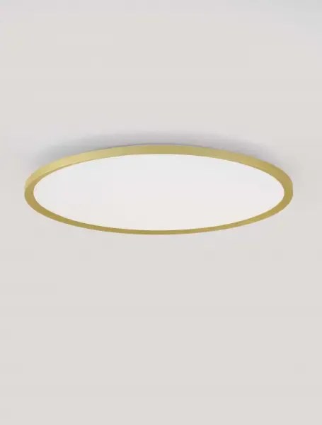 LED stmievateľné brúsené zlaté moderné stropné svietidlo Aoton 60