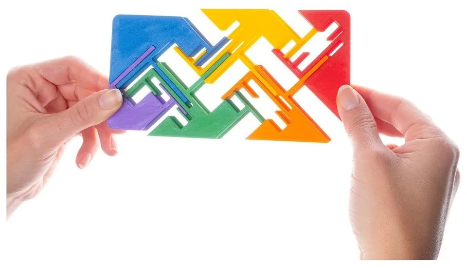 Hlavolam Zigguflat Puzzle – RecentToys