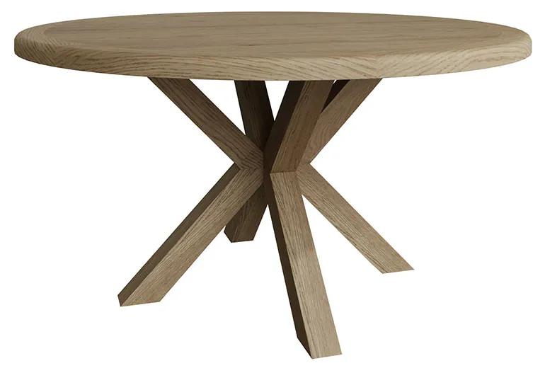 Okrúhly jedálenský stôl pre 6 osôb, 150x150x78 cm