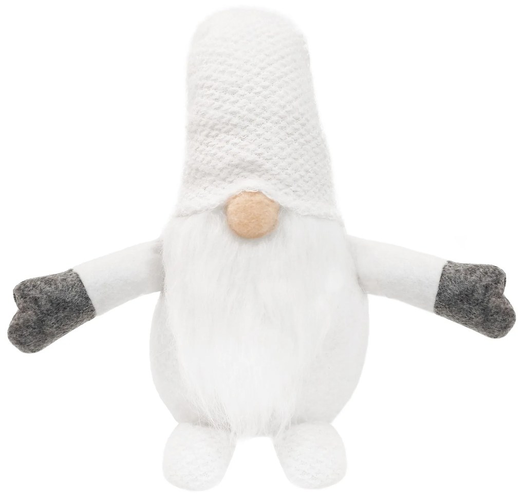 Tutumi Tutumi, vianočný škriatok 35cm YX045, biela, CHR-09638