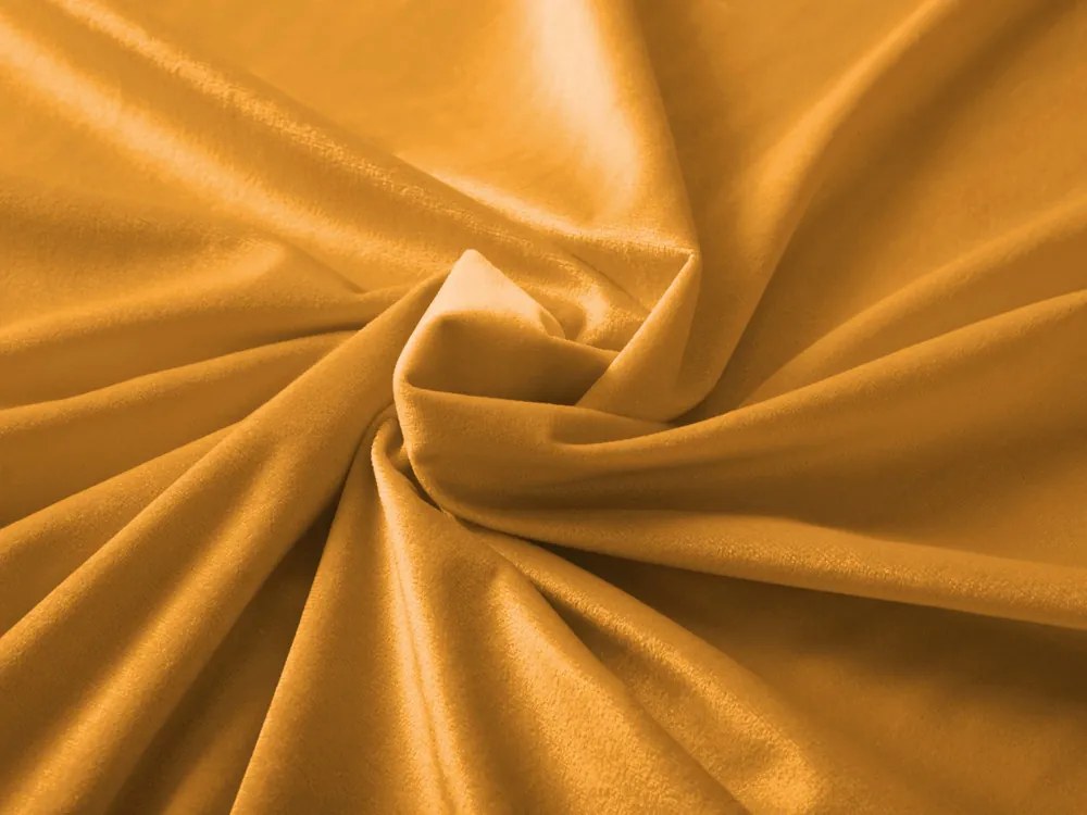Zamatová látka Velvet Prémium SVP-008 Medová - šírka 280 cm