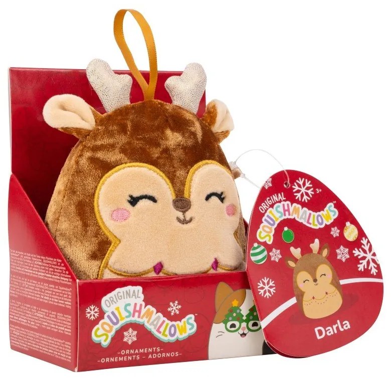 Textilná vianočná ozdoba 10 cm Darla – SQUISHMALLOWS