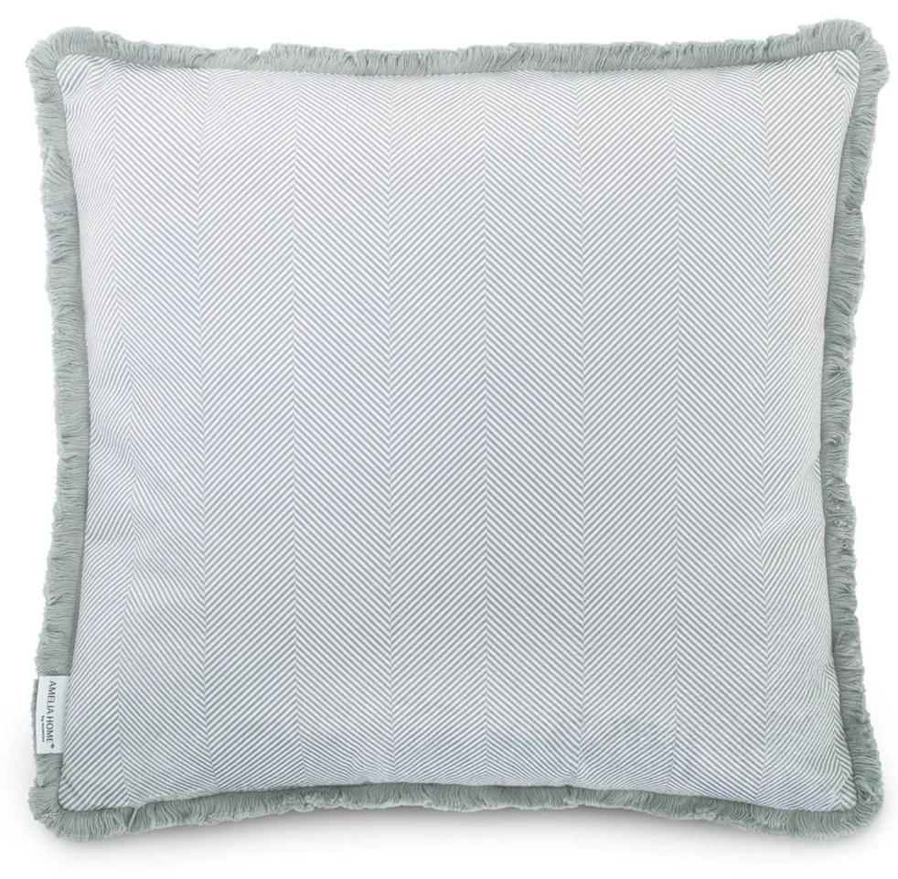Vankúš číry 45x45 cm sivý