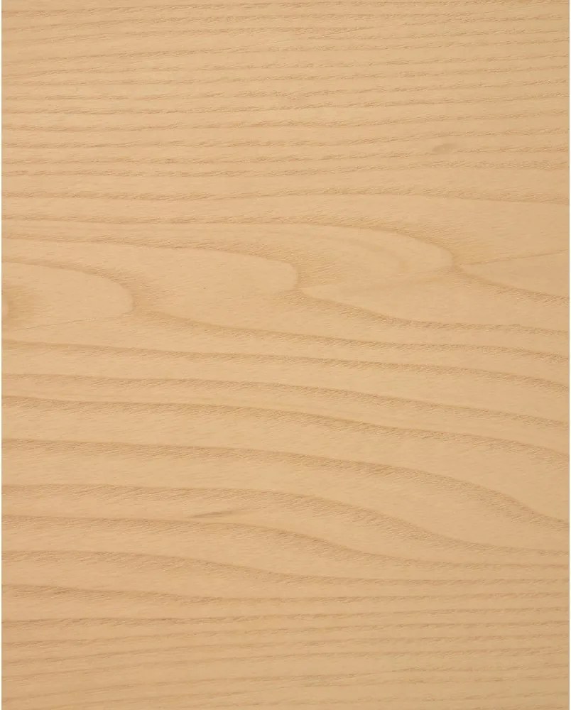 Sivý/v prírodnej farbe TV stolík v dekore jaseňa 180x41x42 cm Anielle – Kave Home