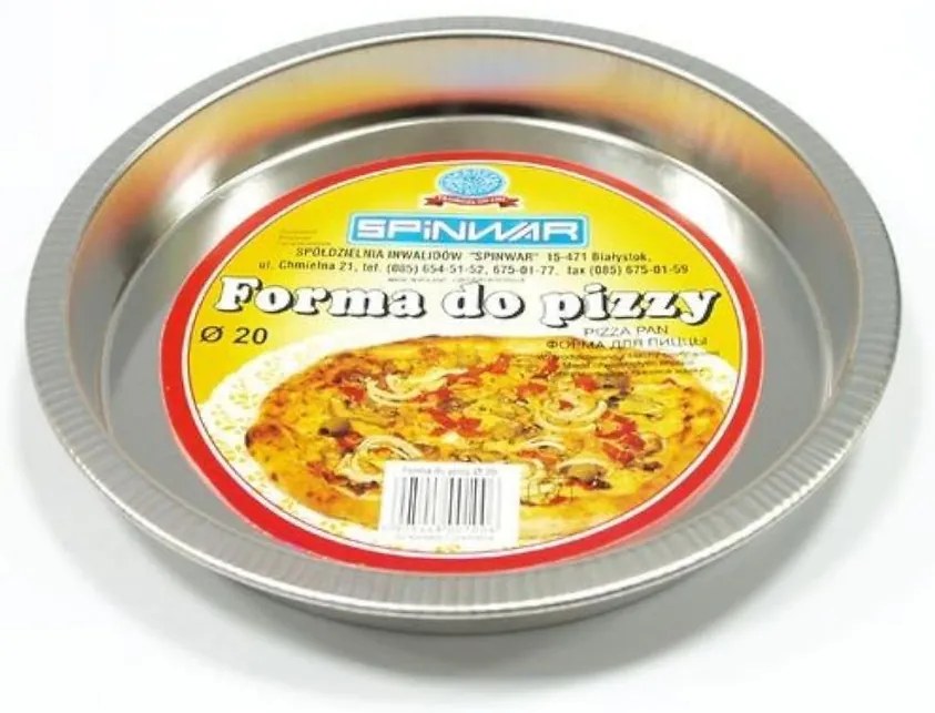 Forma na pizzu 20-spinwar