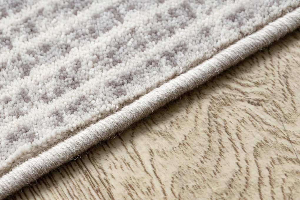 Koberec vlnený ANGEL 7901 / 52022 geometrický béžovo-sivý