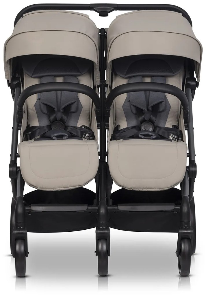 Súrodenecký kočík EasyGo Echo Savana Beige