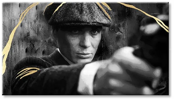 Obrazy na plátne - PREMIUM ART – Peaky Blinders Thomas Shelby | rôzne rozmery