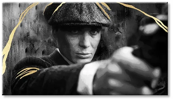 Obrazy na plátne - PREMIUM ART – Peaky Blinders Thomas Shelby | rôzne rozmery