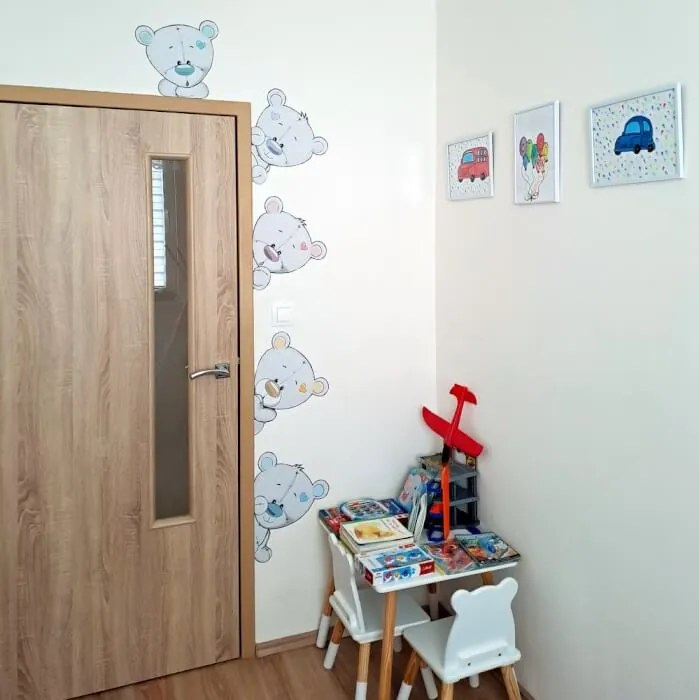 Nálepky okolo dverí - Sivé medvede I.