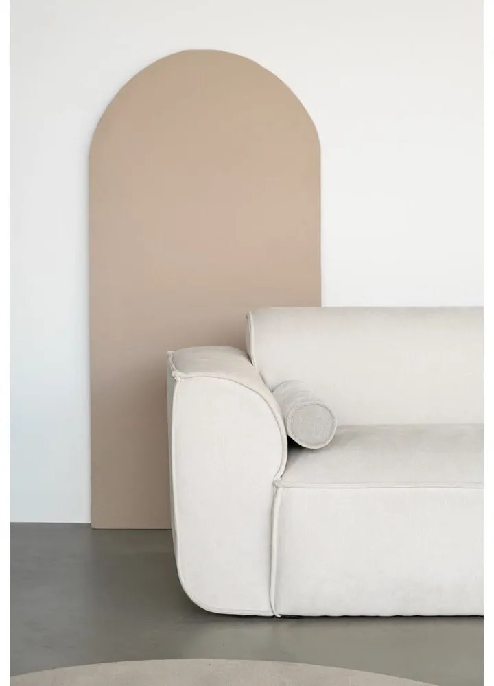 Krémovobiela rohová pohovka (ľavý roh/do tvaru "U") Flex Felix – Miuform