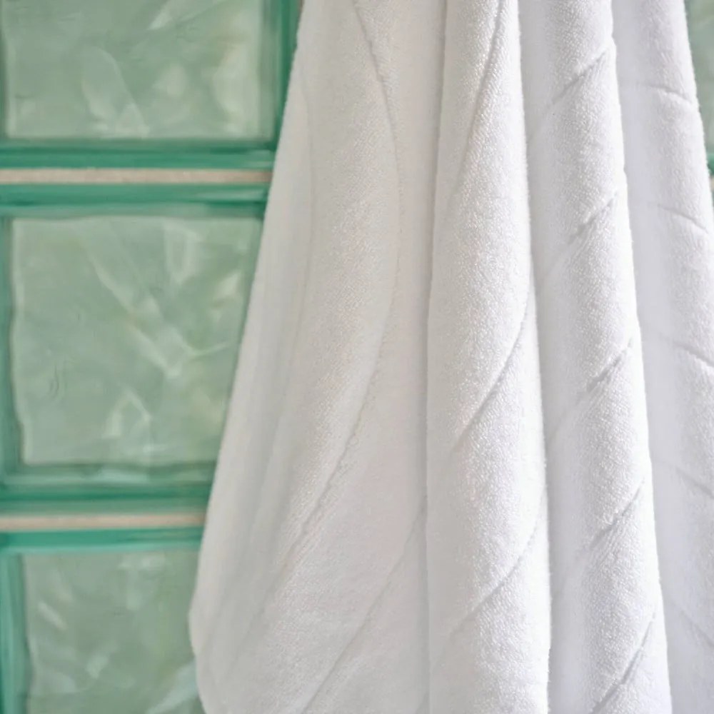 Čierna froté bavlnená osuška 70x140 cm Time – Zone