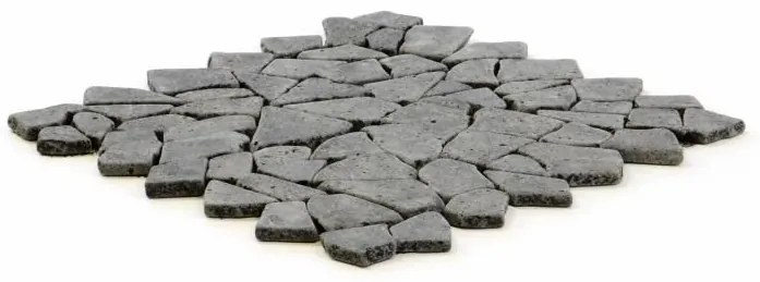 Divero Garth (D00638) mozaika z andezitu 33 x 33 cm čierna/tmavo sivá 1 m2